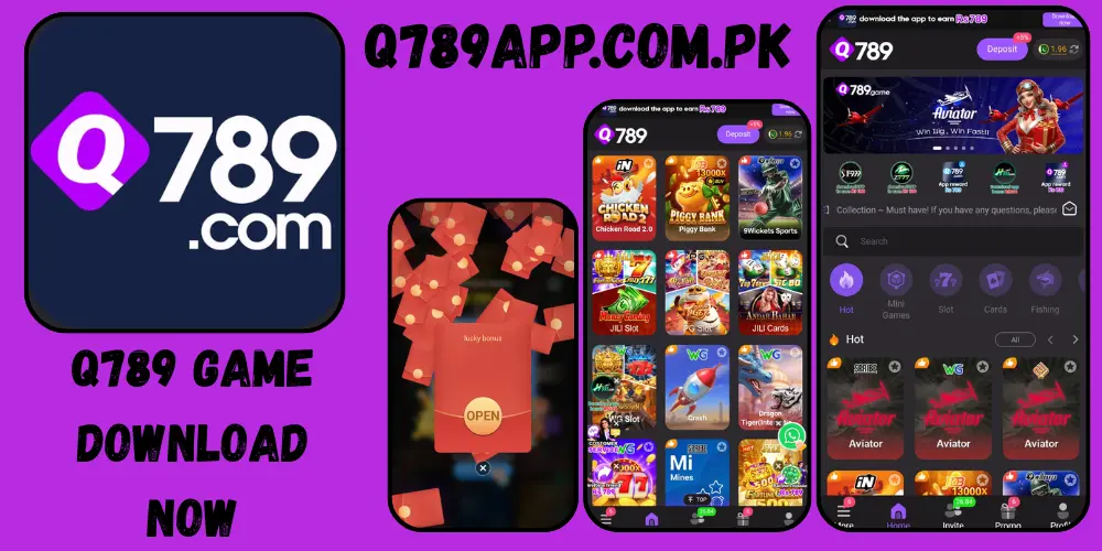 Q789 Game (Online Earning) App in Pakistan Free Download